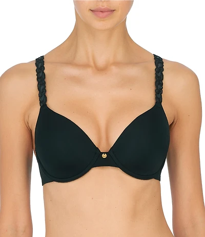 Natori Pure Luxe Seamless Full-Busted Underwire U-Back Contour T-Shirt Bra