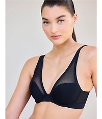 Natori True Zen Mesh Plunge T-Shirt Bra