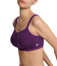 Natori Yogi Seamless Convertible U-Back to Racerback Full-Busted Contour Underwire Sports Bra