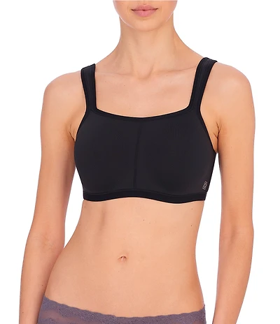 Natori Yogi Seamless Convertible U-Back to Racerback Full-Busted Contour Underwire Sports Bra