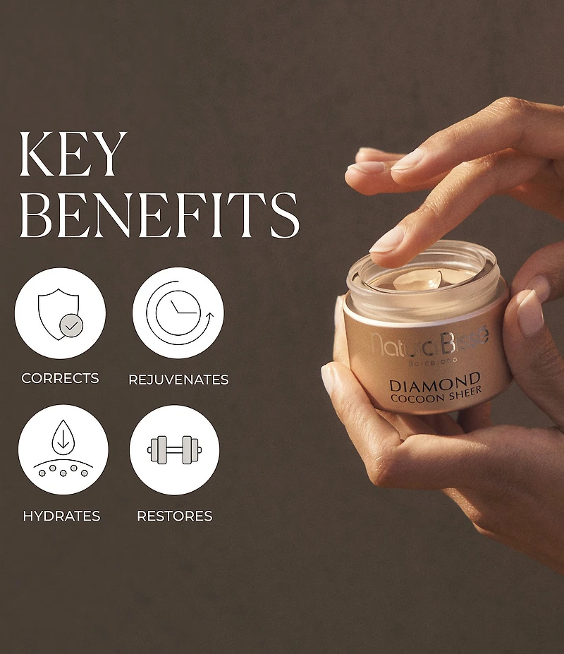 Natura Bisse Diamond Cocoon Sheer Cream Age-defying Tinted Moisturizer