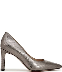 Naturalizer 27 Edit Adele Embossed Leather Pointed Toe Pumps