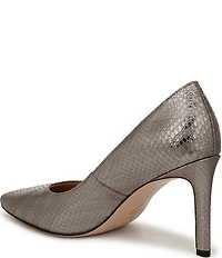 Naturalizer 27 Edit Adele Embossed Leather Pointed Toe Pumps