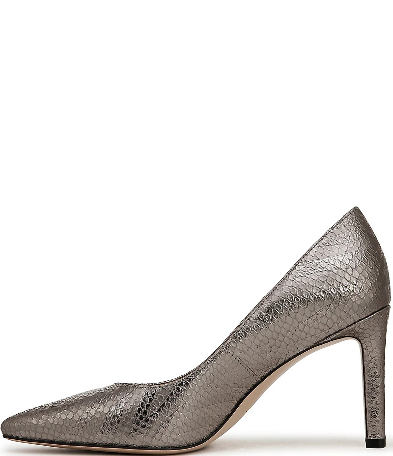Naturalizer 27 Edit Adele Embossed Leather Pointed Toe Pumps
