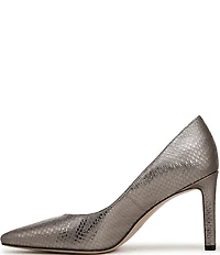 Naturalizer 27 Edit Adele Embossed Leather Pointed Toe Pumps