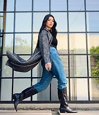 Naturalizer 27 EDIT Brooke Leather Tall Western Boots