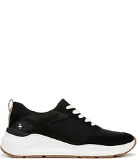 Naturalizer 27 EDIT Brooke Mesh and Glossy Suede Lace Up Sneakers