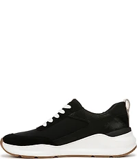 Naturalizer 27 EDIT Brooke Mesh and Glossy Suede Lace Up Sneakers