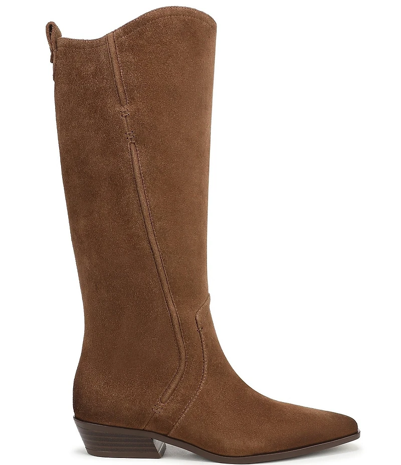 Naturalizer 27 EDIT Brooke Suede Tall Western Boots