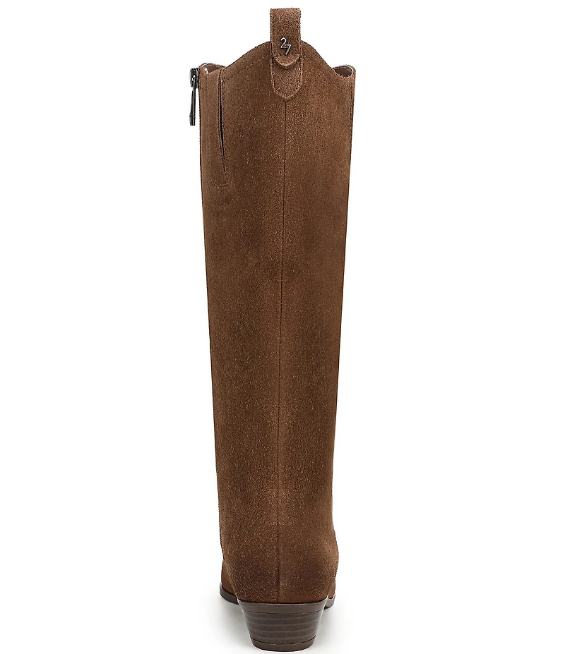 Naturalizer 27 EDIT Brooke Suede Tall Western Boots