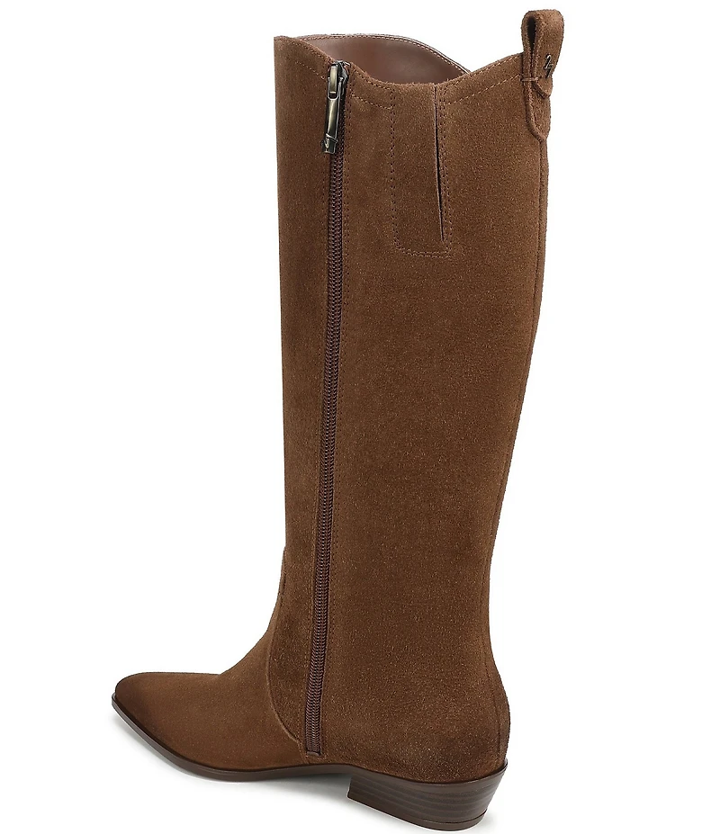 Naturalizer 27 EDIT Brooke Suede Tall Western Boots