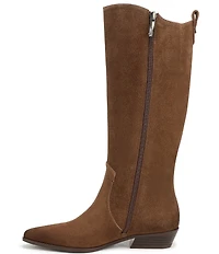 Naturalizer 27 EDIT Brooke Suede Tall Western Boots