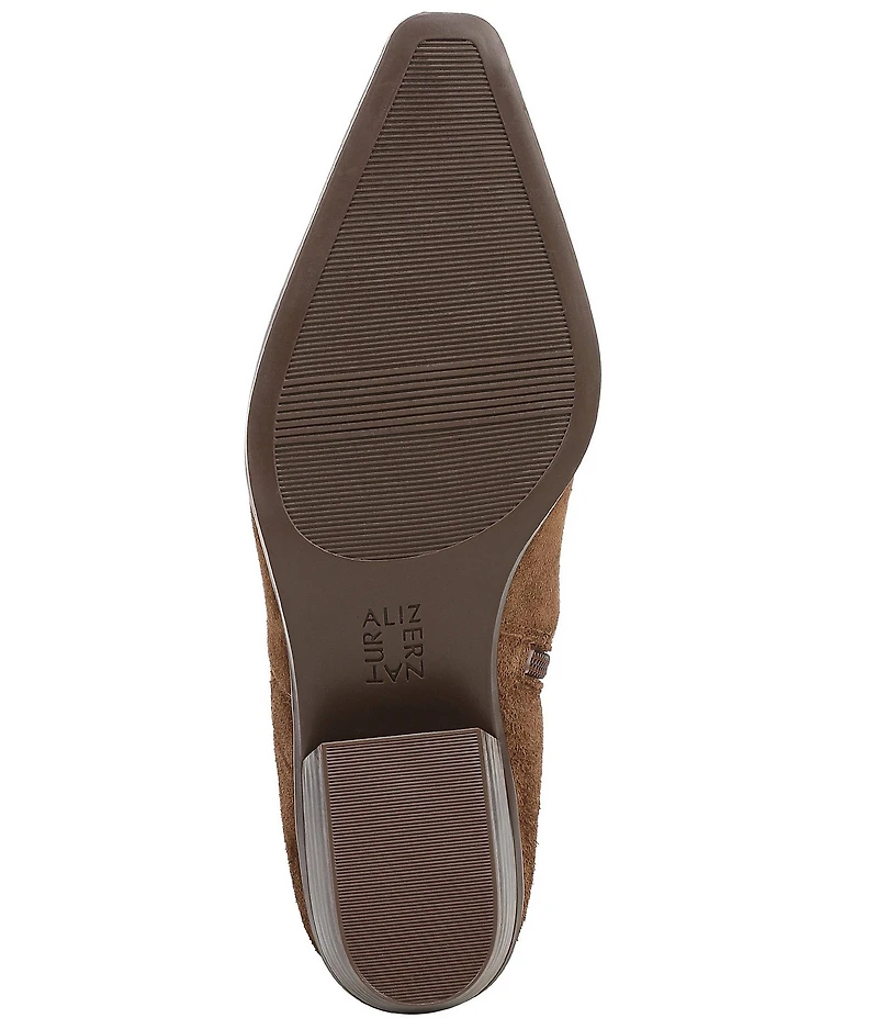 Naturalizer 27 EDIT Brooke Suede Tall Western Boots