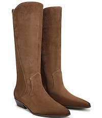 Naturalizer 27 EDIT Brooke Suede Tall Western Boots