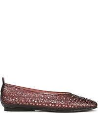 Naturalizer 27 EDIT Carla Perforated Jelly Square Toe Ballet Flats