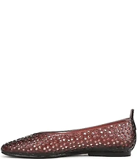 Naturalizer 27 EDIT Carla Perforated Jelly Square Toe Ballet Flats