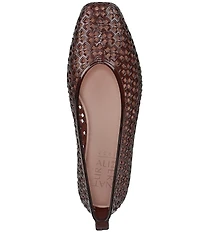 Naturalizer 27 EDIT Carla Perforated Jelly Square Toe Ballet Flats