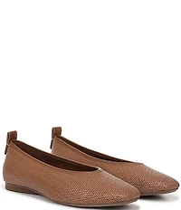 Naturalizer 27 EDIT Carla Raffia Square Toe Ballet Flats