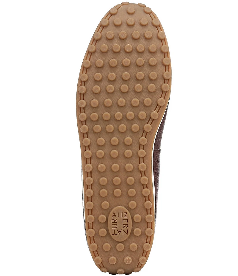Naturalizer 27 EDIT Carla Sport Leather Round Toe Casual Ballet Flats