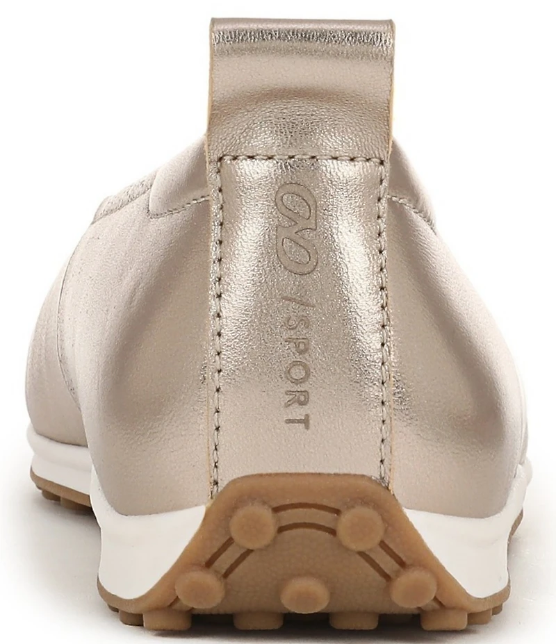 Naturalizer 27 EDIT Carla Sport Leather Round Toe Casual Ballet Flats