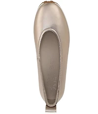 Naturalizer 27 EDIT Carla Sport Leather Round Toe Casual Ballet Flats