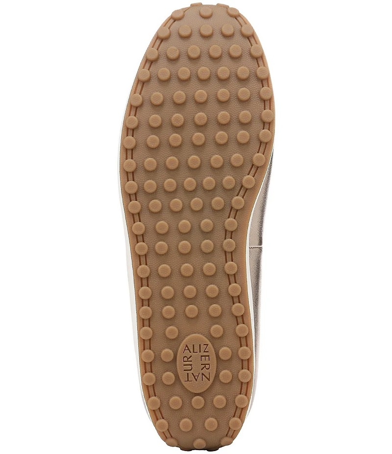 Naturalizer 27 EDIT Carla Sport Leather Round Toe Casual Ballet Flats