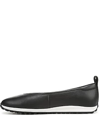 Naturalizer 27 EDIT Carla Sport Leather Round Toe Casual Ballet Flats