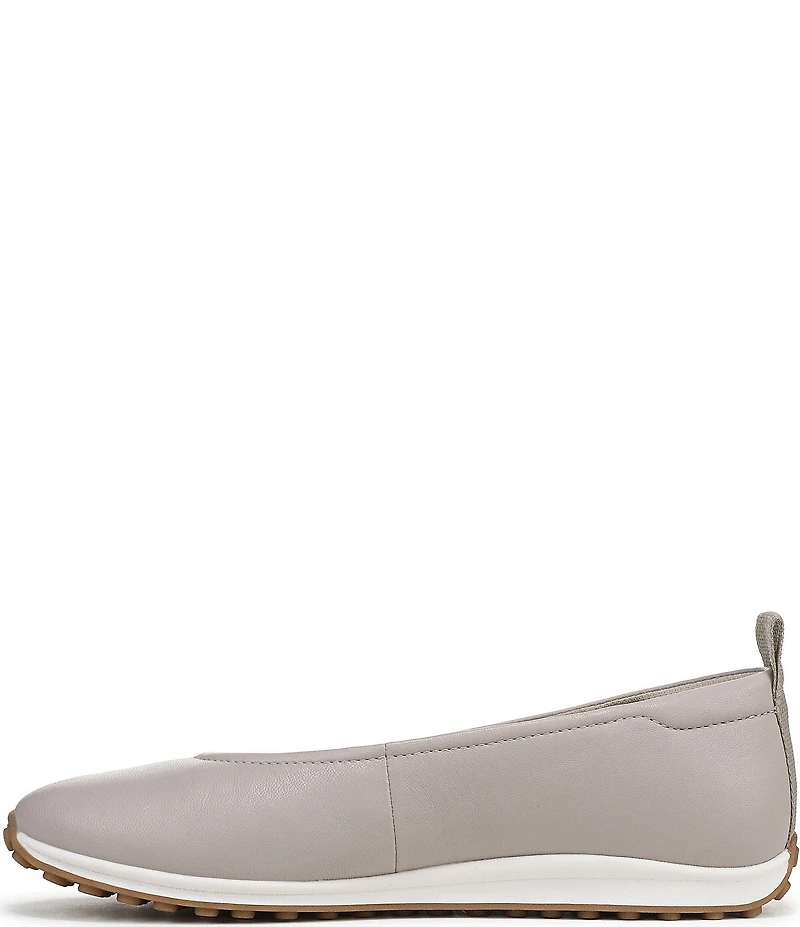Naturalizer 27 EDIT Carla Sport Leather Round Toe Casual Ballet Flats