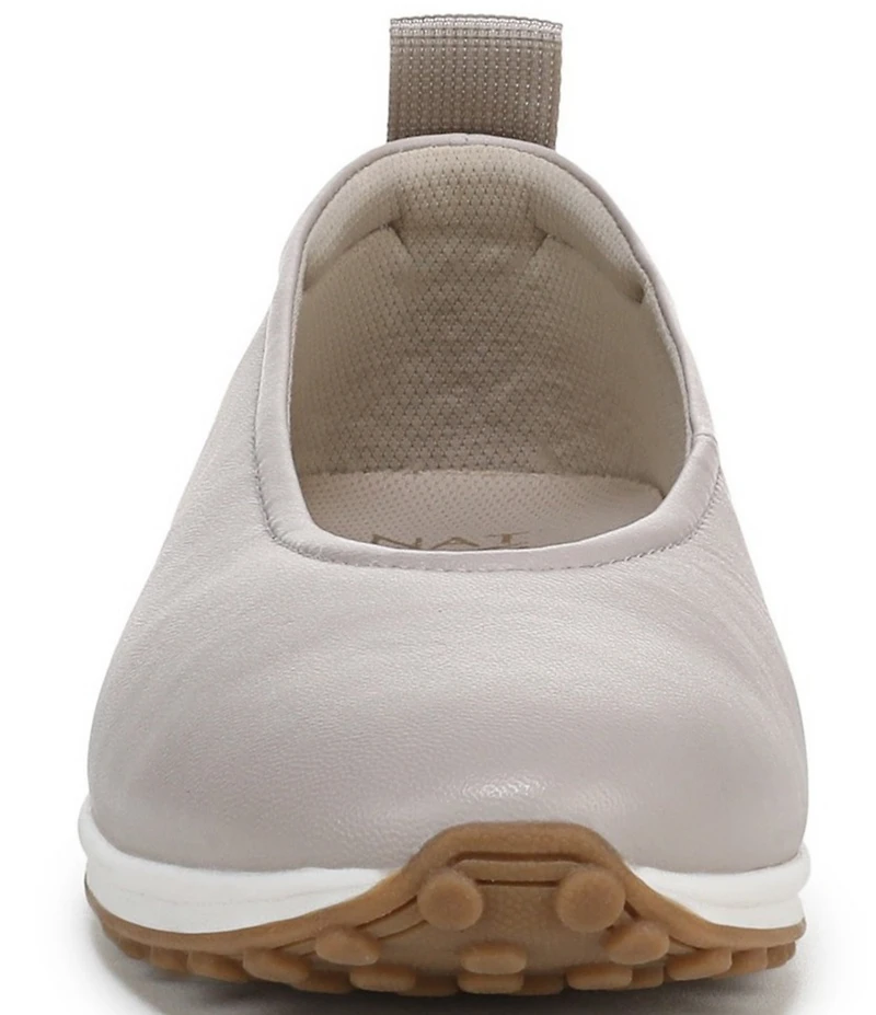 Naturalizer 27 EDIT Carla Sport Leather Round Toe Casual Ballet Flats