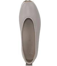 Naturalizer 27 EDIT Carla Sport Leather Round Toe Casual Ballet Flats