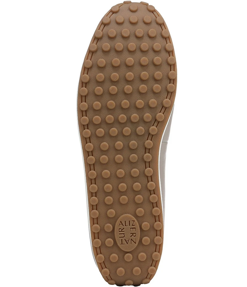 Naturalizer 27 EDIT Carla Sport Leather Round Toe Casual Ballet Flats