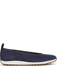 Naturalizer 27 EDIT Carla Sport Suede Round Toe Casual Ballet Flats