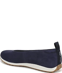 Naturalizer 27 EDIT Carla Sport Suede Round Toe Casual Ballet Flats