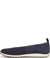 Naturalizer 27 EDIT Carla Sport Suede Round Toe Casual Ballet Flats