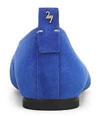 Naturalizer 27 EDIT Carla Suede Square Toe Ballet Flats