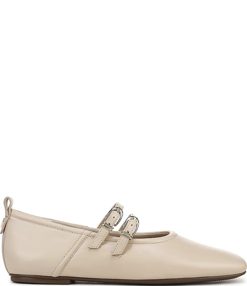 Naturalizer 27 EDIT Dawn Leather Square Toe Mary Jane Flats