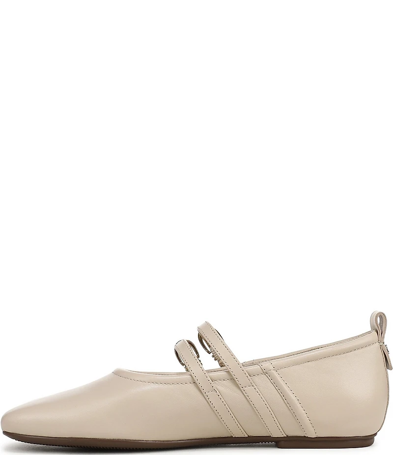 Naturalizer 27 EDIT Dawn Leather Square Toe Mary Jane Flats