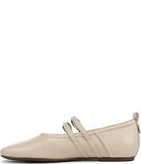 Naturalizer 27 EDIT Dawn Leather Square Toe Mary Jane Flats