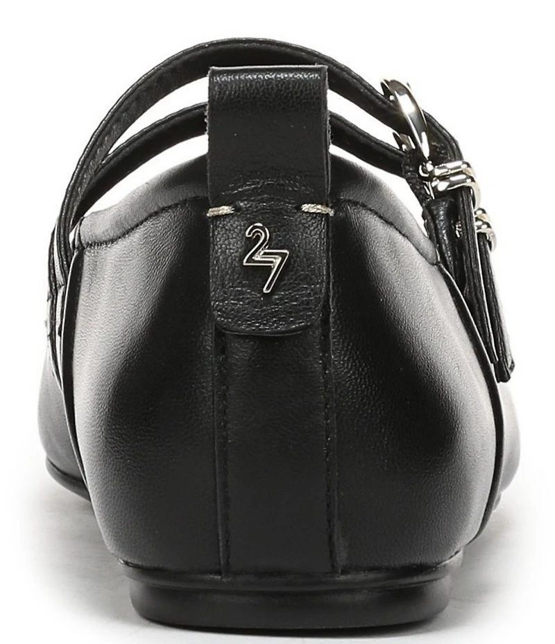 Naturalizer 27 EDIT Dawn Leather Square Toe Mary Jane Flats