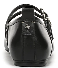 Naturalizer 27 EDIT Dawn Leather Square Toe Mary Jane Flats
