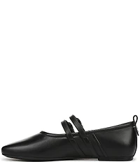 Naturalizer 27 EDIT Dawn Leather Square Toe Mary Jane Flats