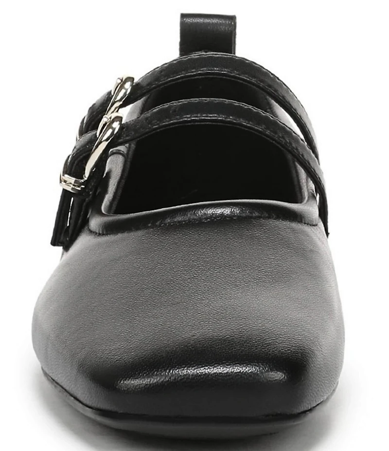 Naturalizer 27 EDIT Dawn Leather Square Toe Mary Jane Flats