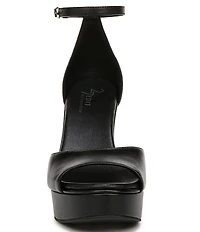 Naturalizer 27 EDIT Delphie Leather Ankle Strap Platform Dress Sandals