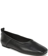 Naturalizer 27 EDIT Dream Leather Square Toe Ballet Flats