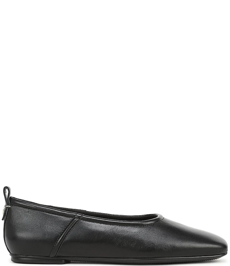 Naturalizer 27 EDIT Dream Leather Square Toe Ballet Flats