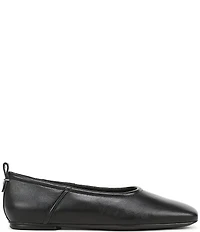 Naturalizer 27 EDIT Dream Leather Square Toe Ballet Flats