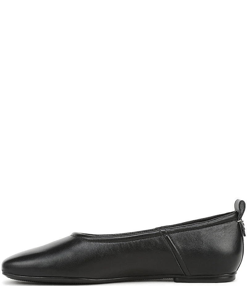 Naturalizer 27 EDIT Dream Leather Square Toe Ballet Flats