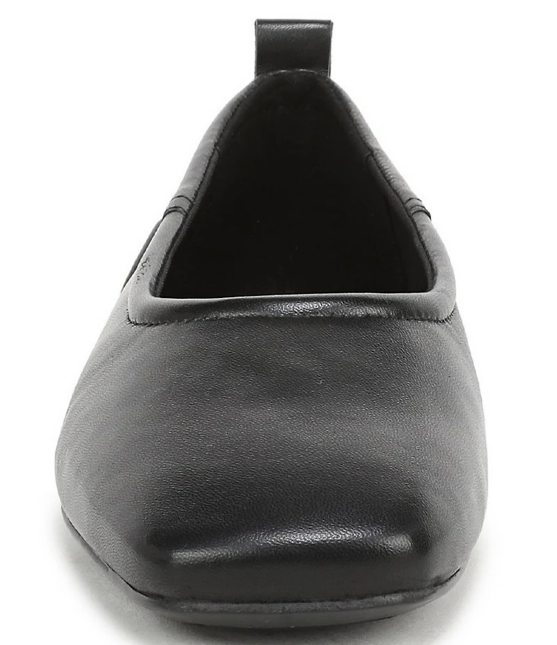 Naturalizer 27 EDIT Dream Leather Square Toe Ballet Flats