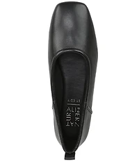 Naturalizer 27 EDIT Dream Leather Square Toe Ballet Flats