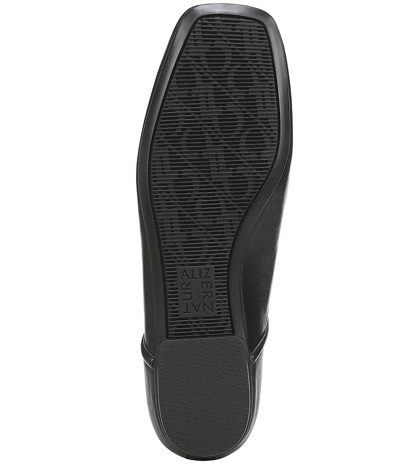 Naturalizer 27 EDIT Dream Leather Square Toe Ballet Flats